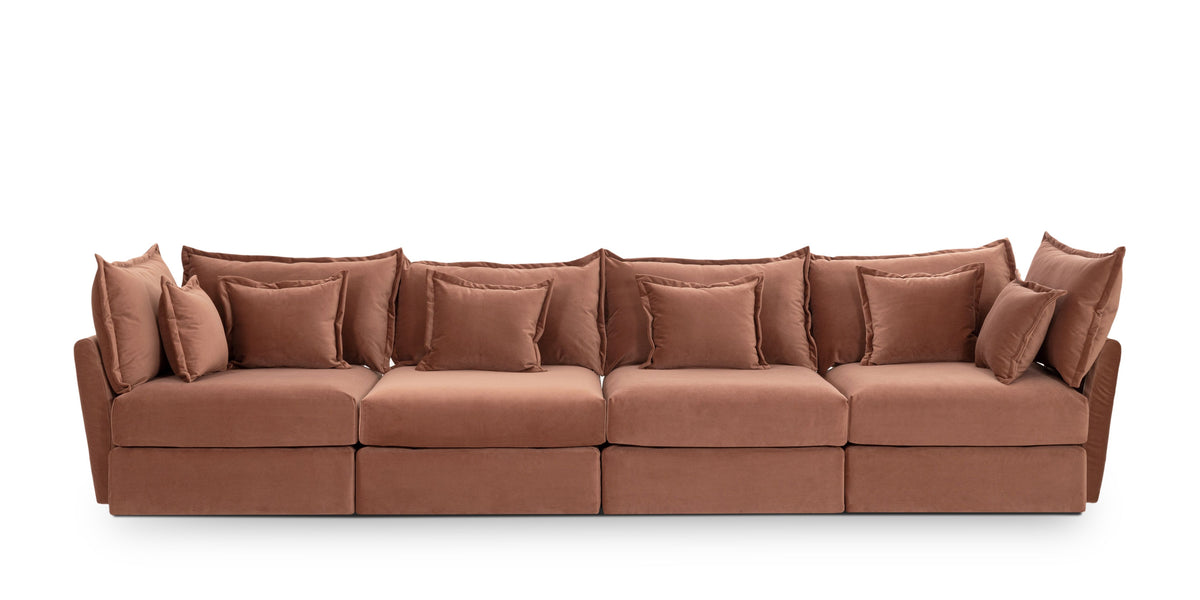 Velvet sectionals deals on sale