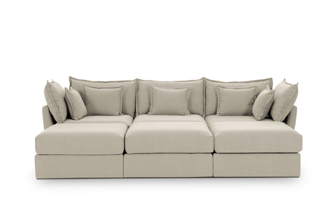 Double 3 Seater Sectional