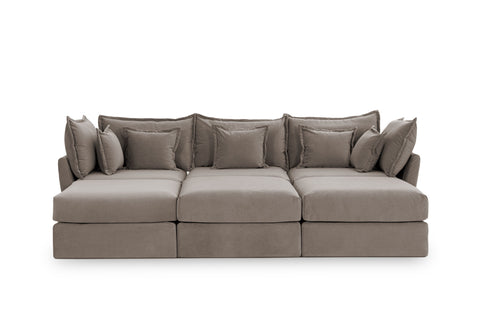 Double 3 Seater Sectional