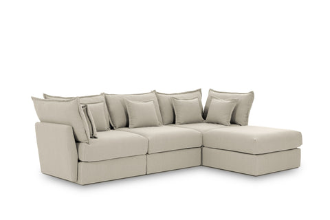 3 Seater Sofa and Ottoman Module