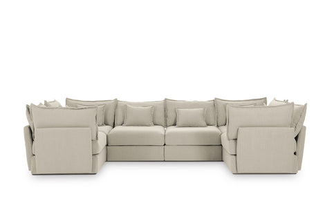 6 Seater Sofa U Shape