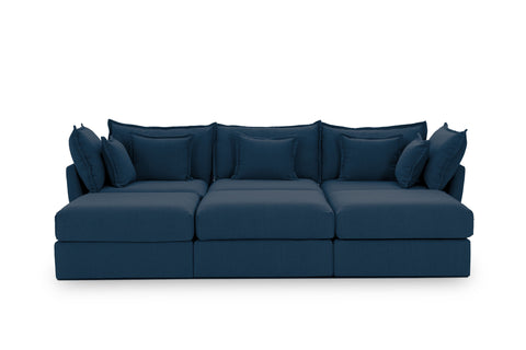 Double 3 Seater Sectional