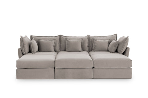 Double 3 Seater Sectional