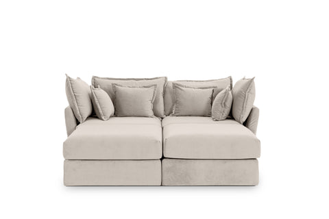 Double 2 Seater Sectional