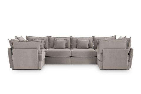 6 Seater Sofa U Shape