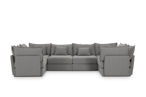 6 Seater Sofa U Shape